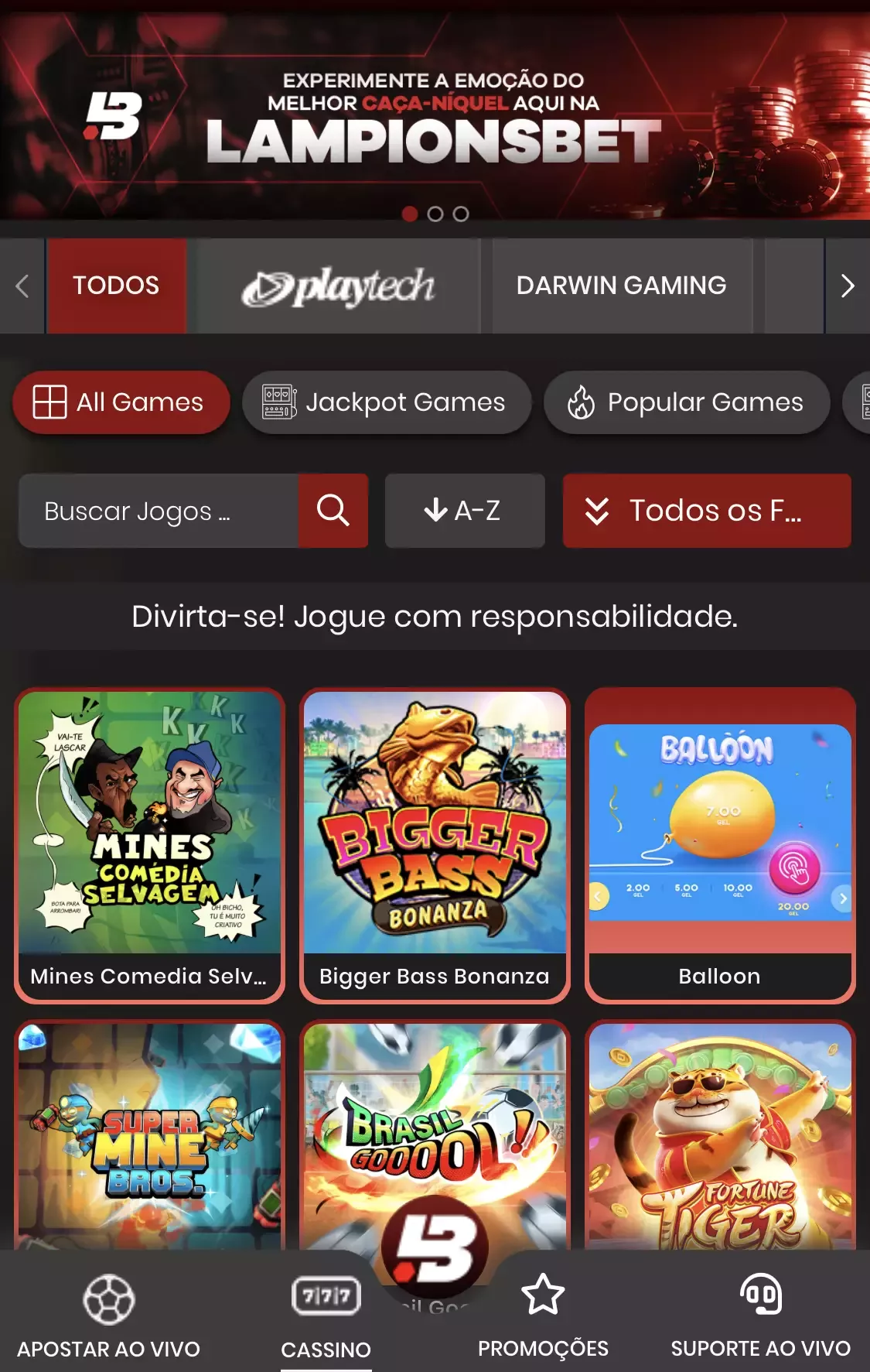A terceira imagem do aplicativo, plataforma de apostas online com os melhores jogos de apostas e as maiores recompensas em dinheiro